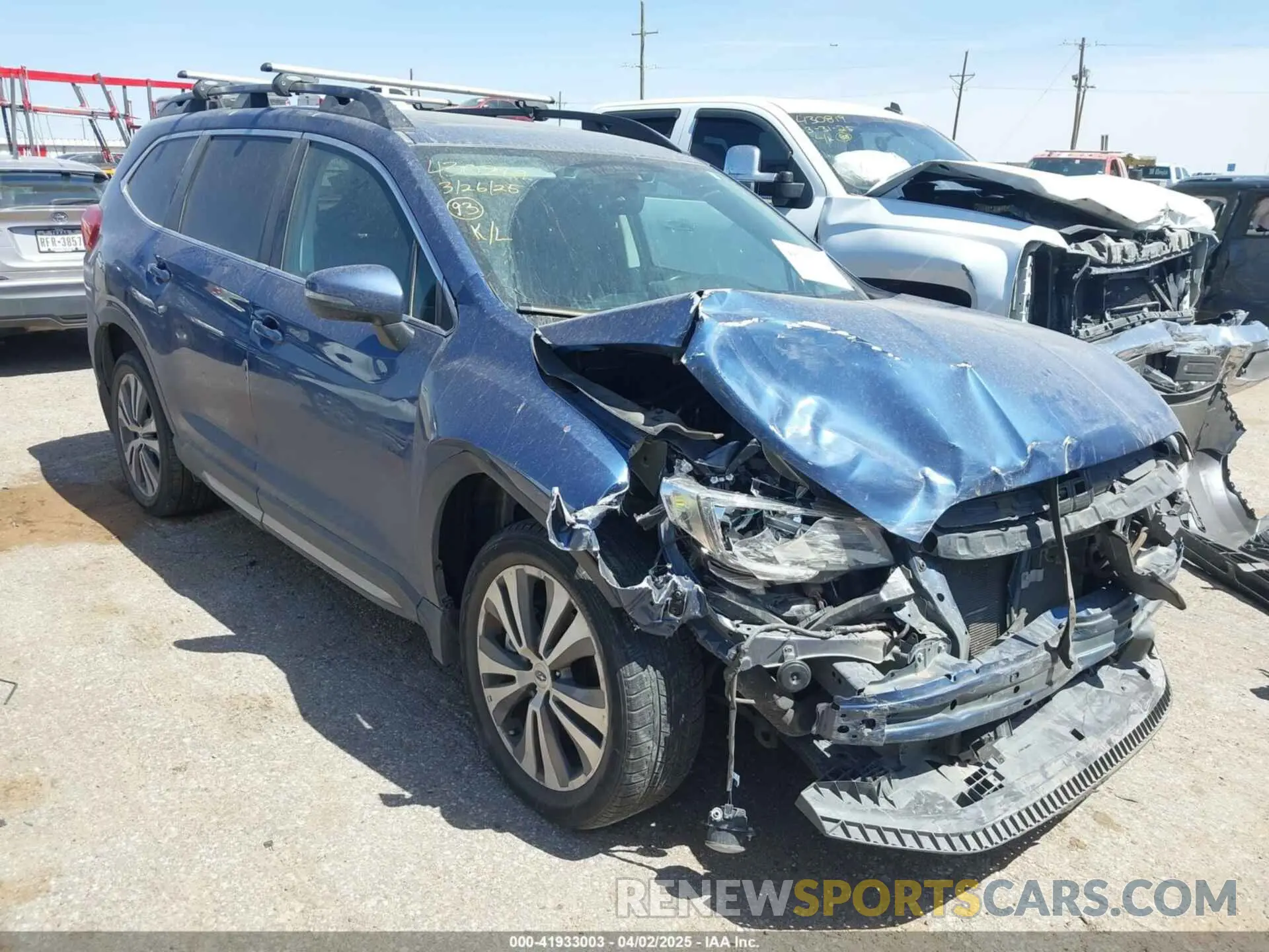 1 Photograph of a damaged car 4S4WMAPDXL3431165 SUBARU ASCENT 2020