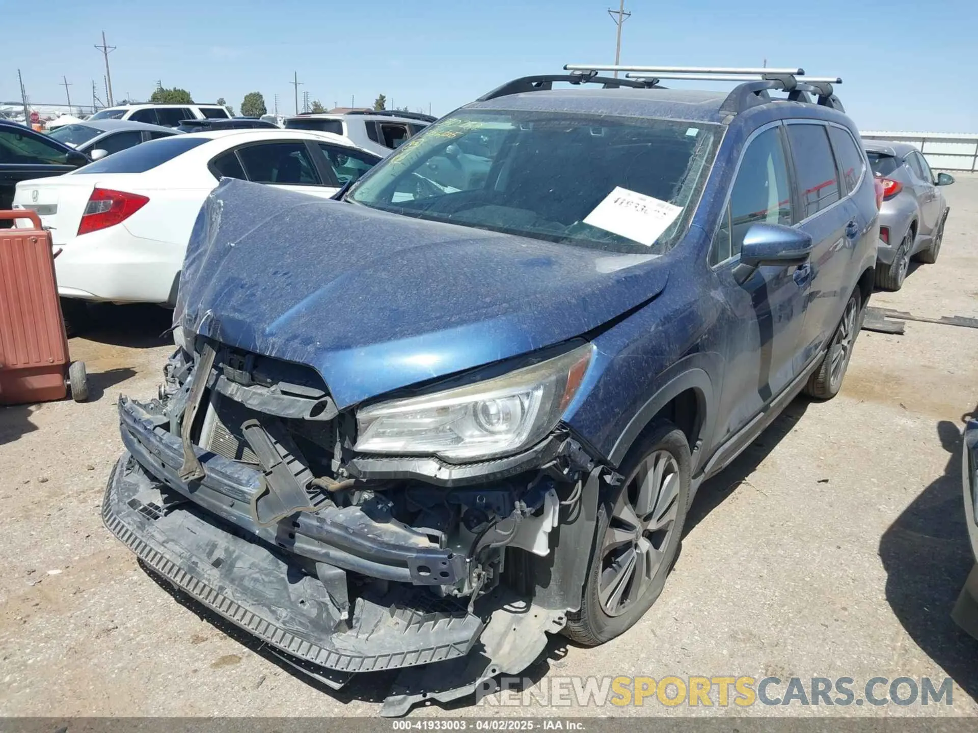 2 Photograph of a damaged car 4S4WMAPDXL3431165 SUBARU ASCENT 2020