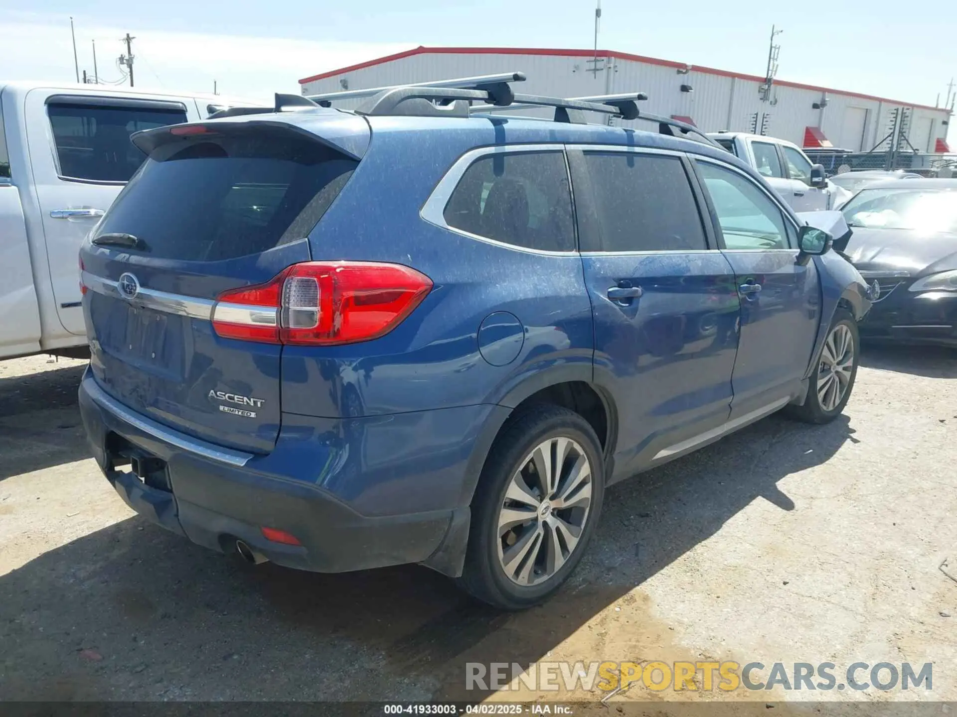 4 Photograph of a damaged car 4S4WMAPDXL3431165 SUBARU ASCENT 2020