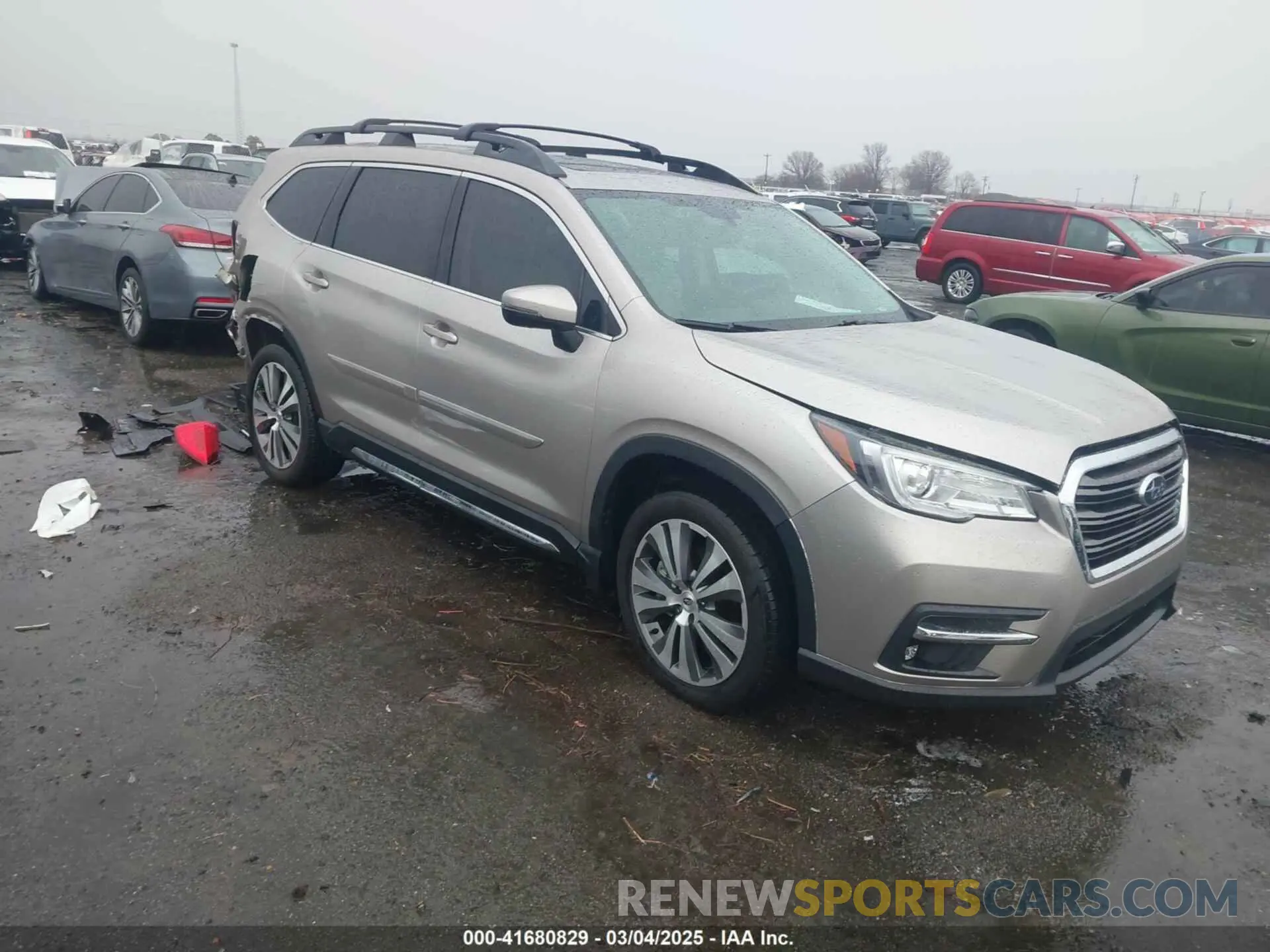 1 Photograph of a damaged car 4S4WMAPDXL3439590 SUBARU ASCENT 2020