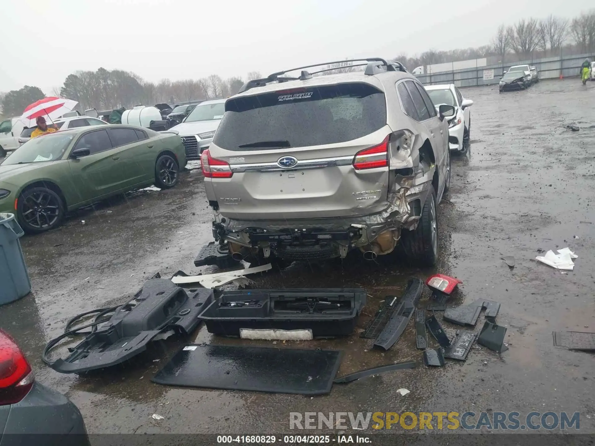 16 Photograph of a damaged car 4S4WMAPDXL3439590 SUBARU ASCENT 2020