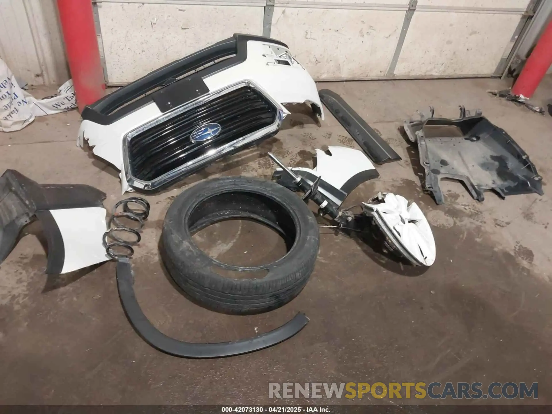 11 Photograph of a damaged car 4S4WMARD5L3431894 SUBARU ASCENT 2020