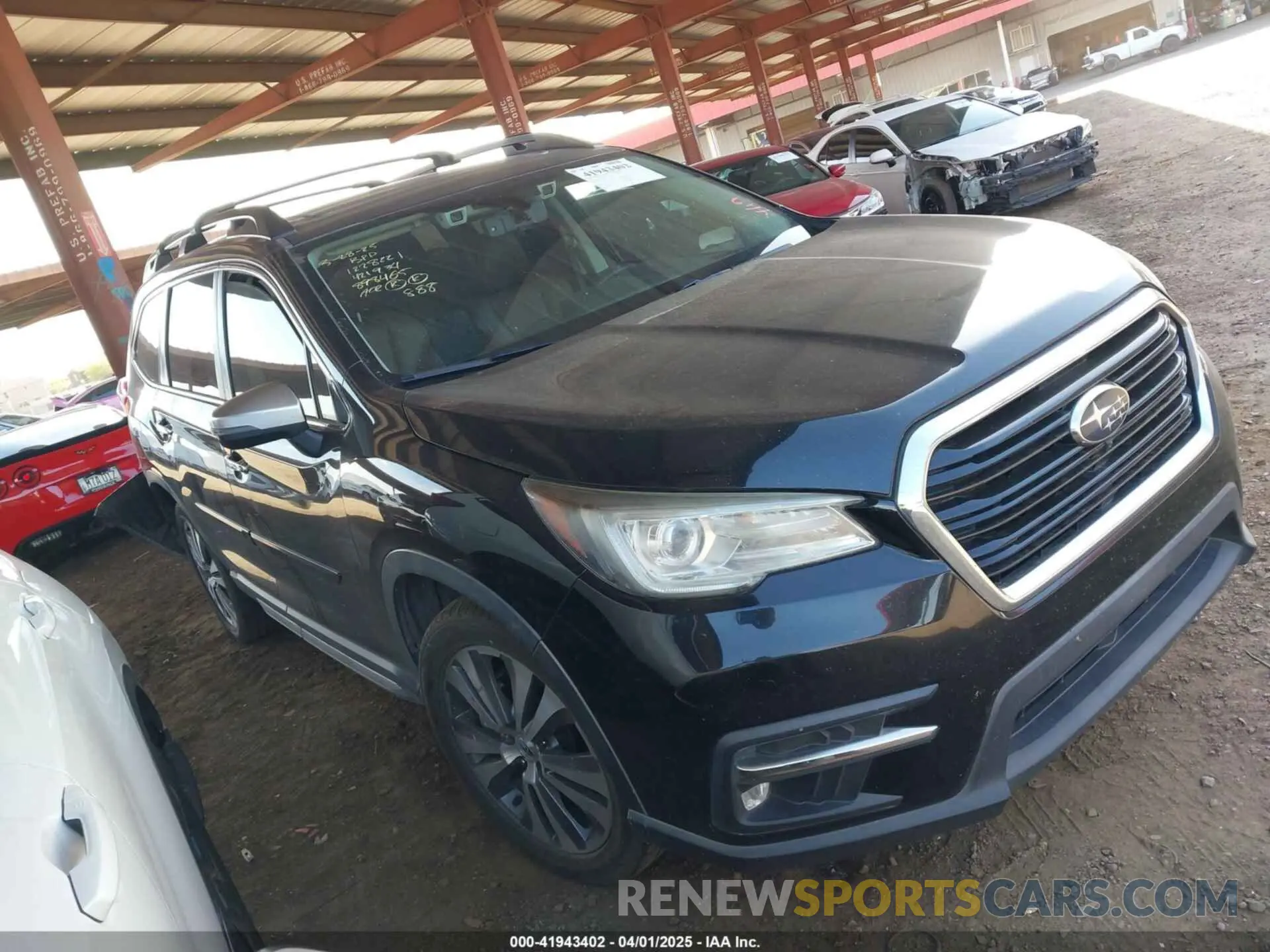 1 Photograph of a damaged car 4S4WMARD7L3421934 SUBARU ASCENT 2020