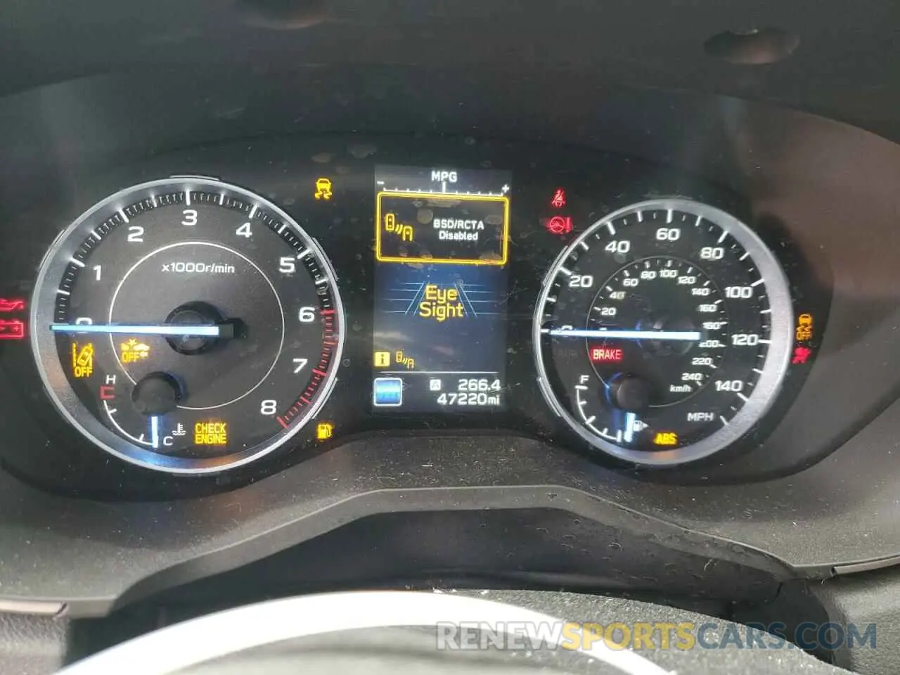 9 Photograph of a damaged car 4S4WMARD9L3424978 SUBARU ASCENT 2020