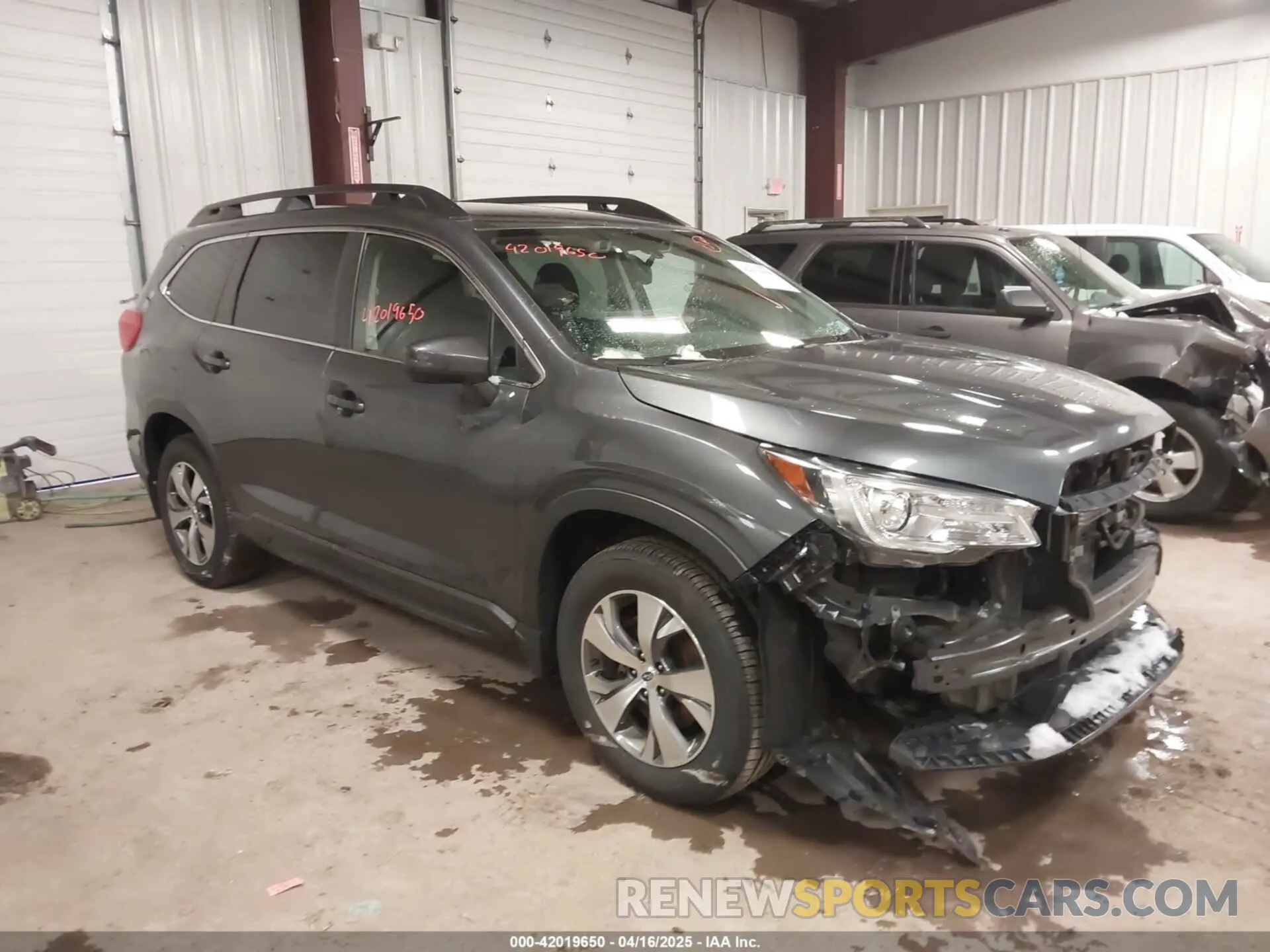 1 Photograph of a damaged car 4S4WMACD0M3424202 SUBARU ASCENT 2021