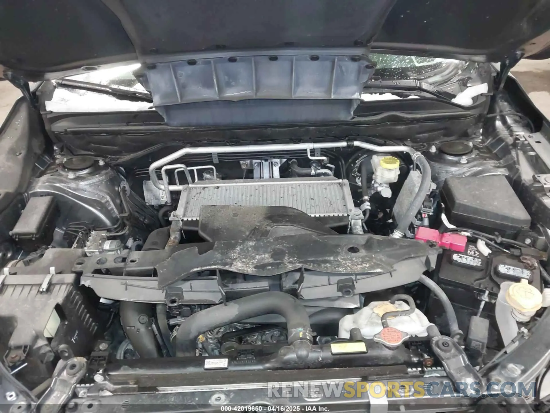 10 Photograph of a damaged car 4S4WMACD0M3424202 SUBARU ASCENT 2021