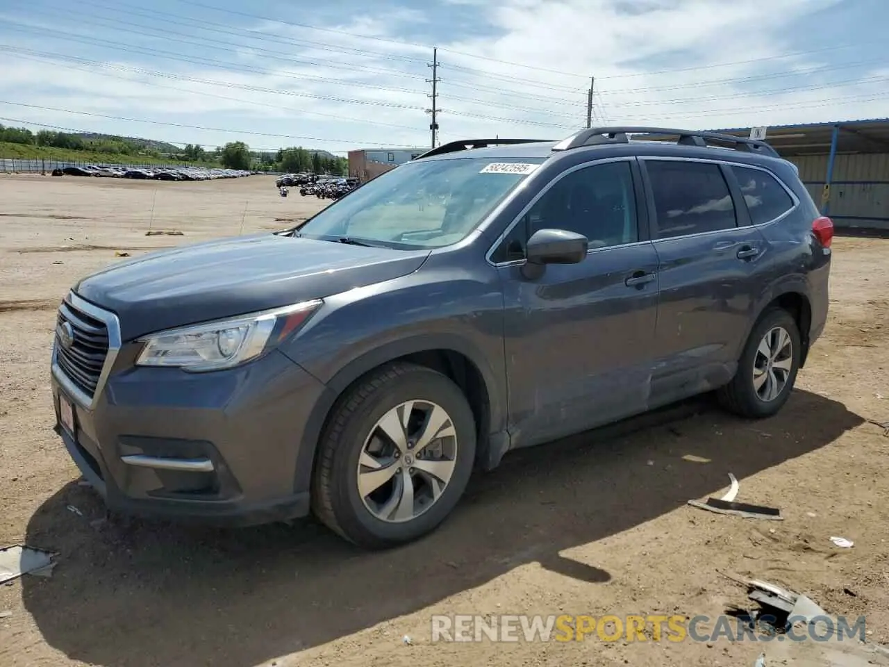 1 Photograph of a damaged car 4S4WMACD4M3476321 SUBARU ASCENT 2021