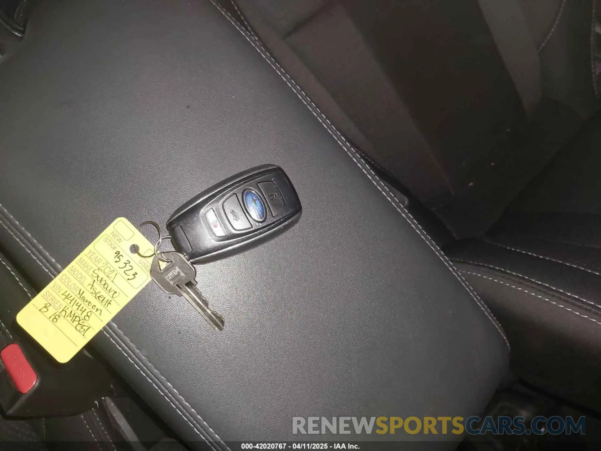 11 Photograph of a damaged car 4S4WMACD7M3441448 SUBARU ASCENT 2021