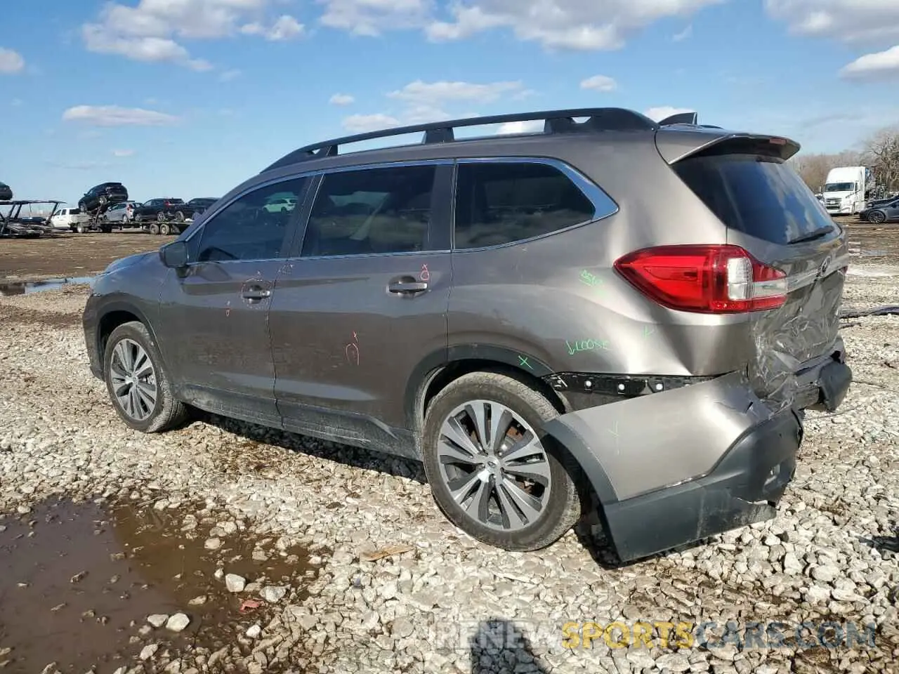 2 Photograph of a damaged car 4S4WMAED2M3456517 SUBARU ASCENT 2021