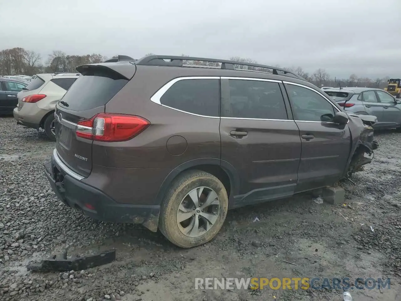 3 Photograph of a damaged car 4S4WMAFD1M3405105 SUBARU ASCENT 2021