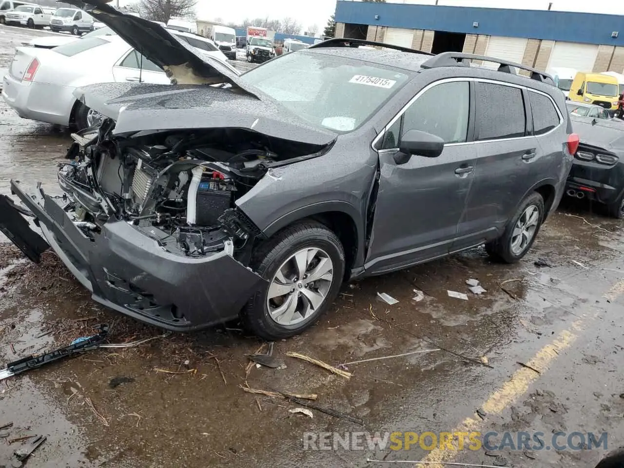 1 Photograph of a damaged car 4S4WMAFD1M3419957 SUBARU ASCENT 2021