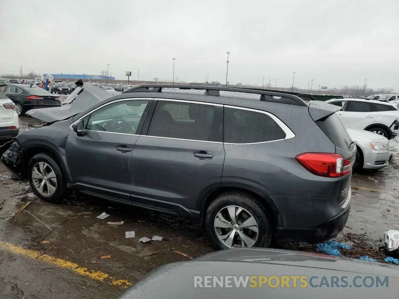 2 Photograph of a damaged car 4S4WMAFD1M3419957 SUBARU ASCENT 2021