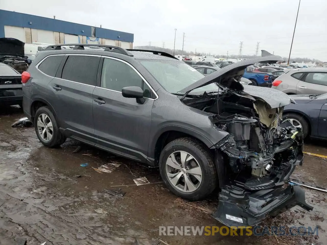 4 Photograph of a damaged car 4S4WMAFD1M3419957 SUBARU ASCENT 2021