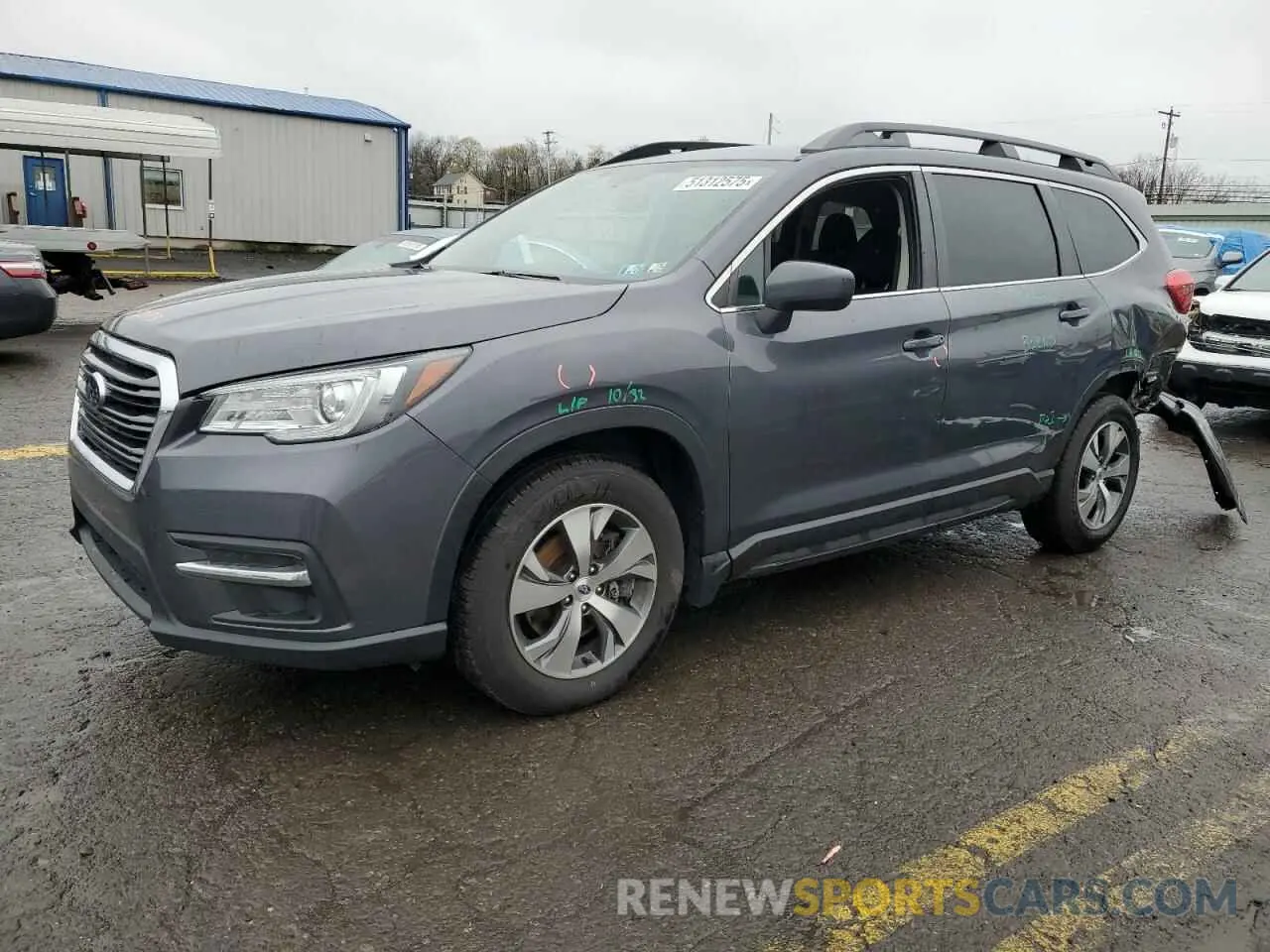 1 Photograph of a damaged car 4S4WMAFD2M3462834 SUBARU ASCENT 2021