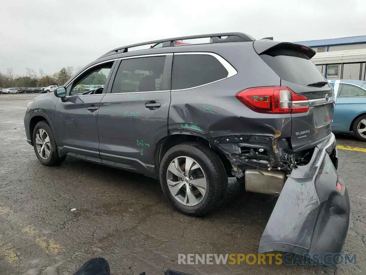 2 Photograph of a damaged car 4S4WMAFD2M3462834 SUBARU ASCENT 2021
