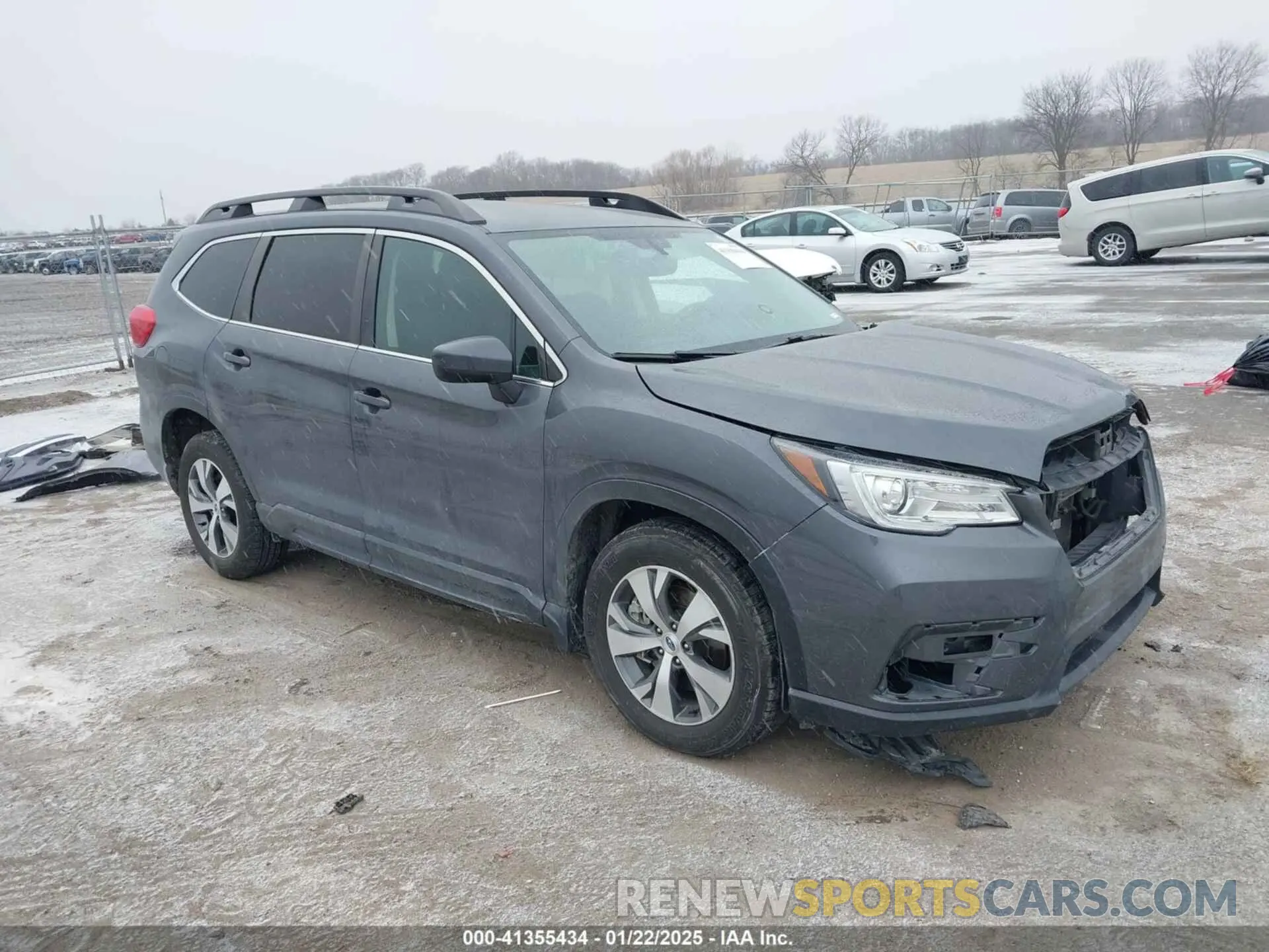 1 Photograph of a damaged car 4S4WMAFD3M3429714 SUBARU ASCENT 2021