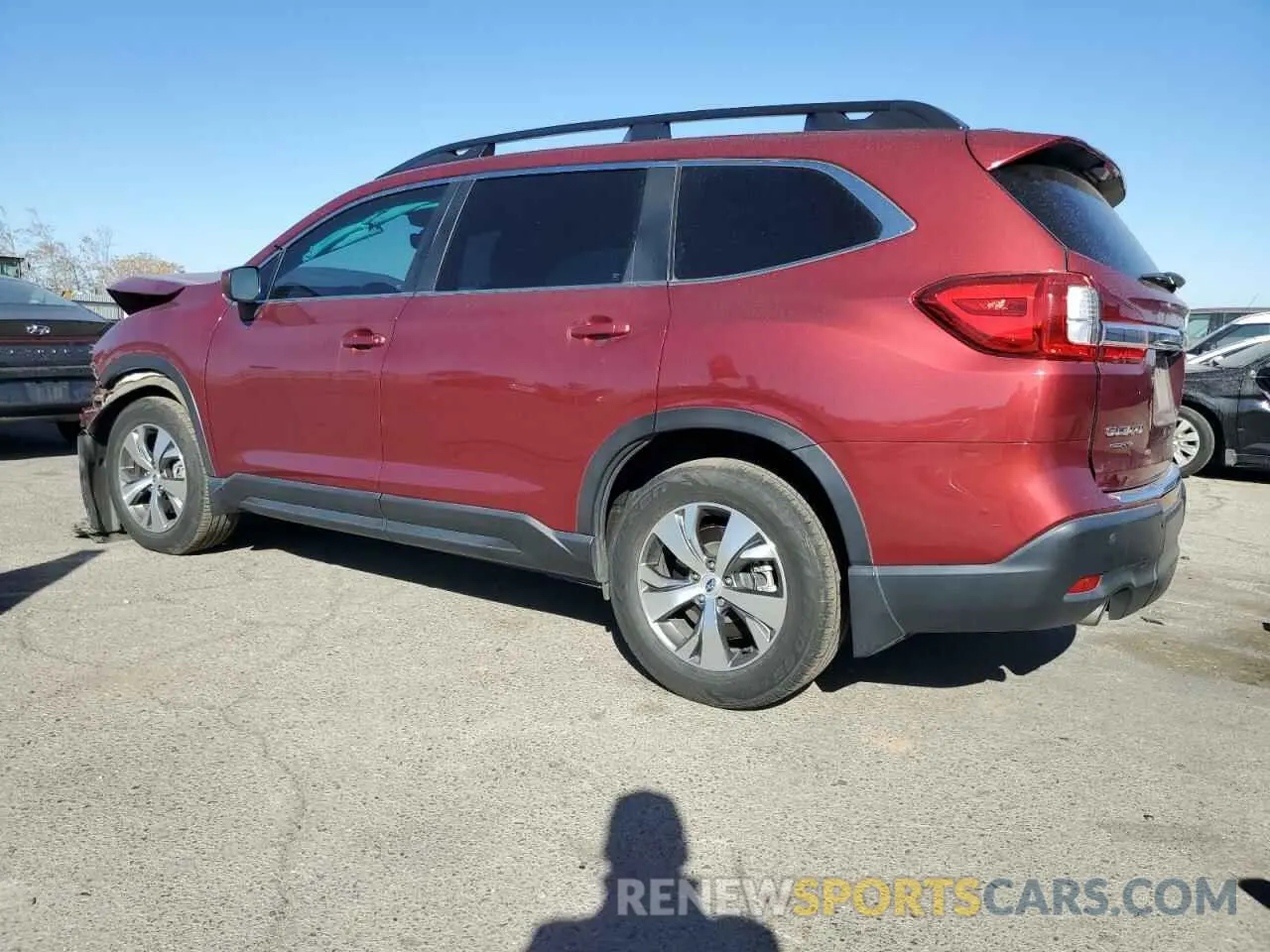 2 Photograph of a damaged car 4S4WMAFD5M3436308 SUBARU ASCENT 2021