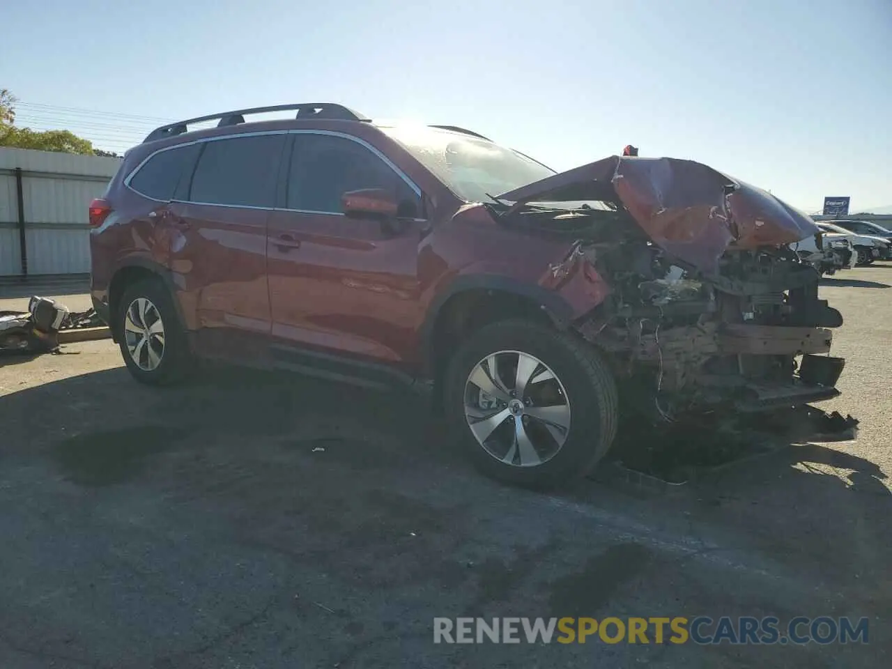 4 Photograph of a damaged car 4S4WMAFD5M3436308 SUBARU ASCENT 2021