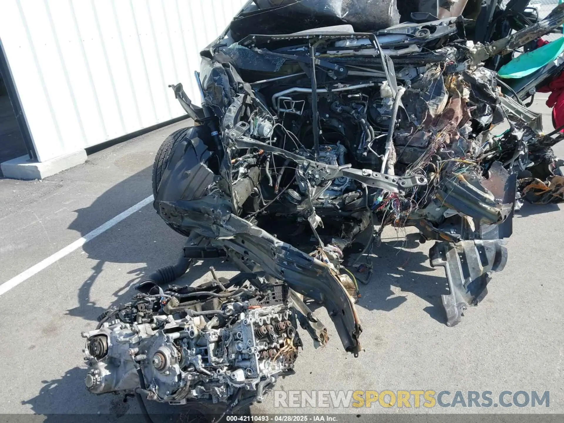 10 Photograph of a damaged car 4S4WMAFD5M3462245 SUBARU ASCENT 2021