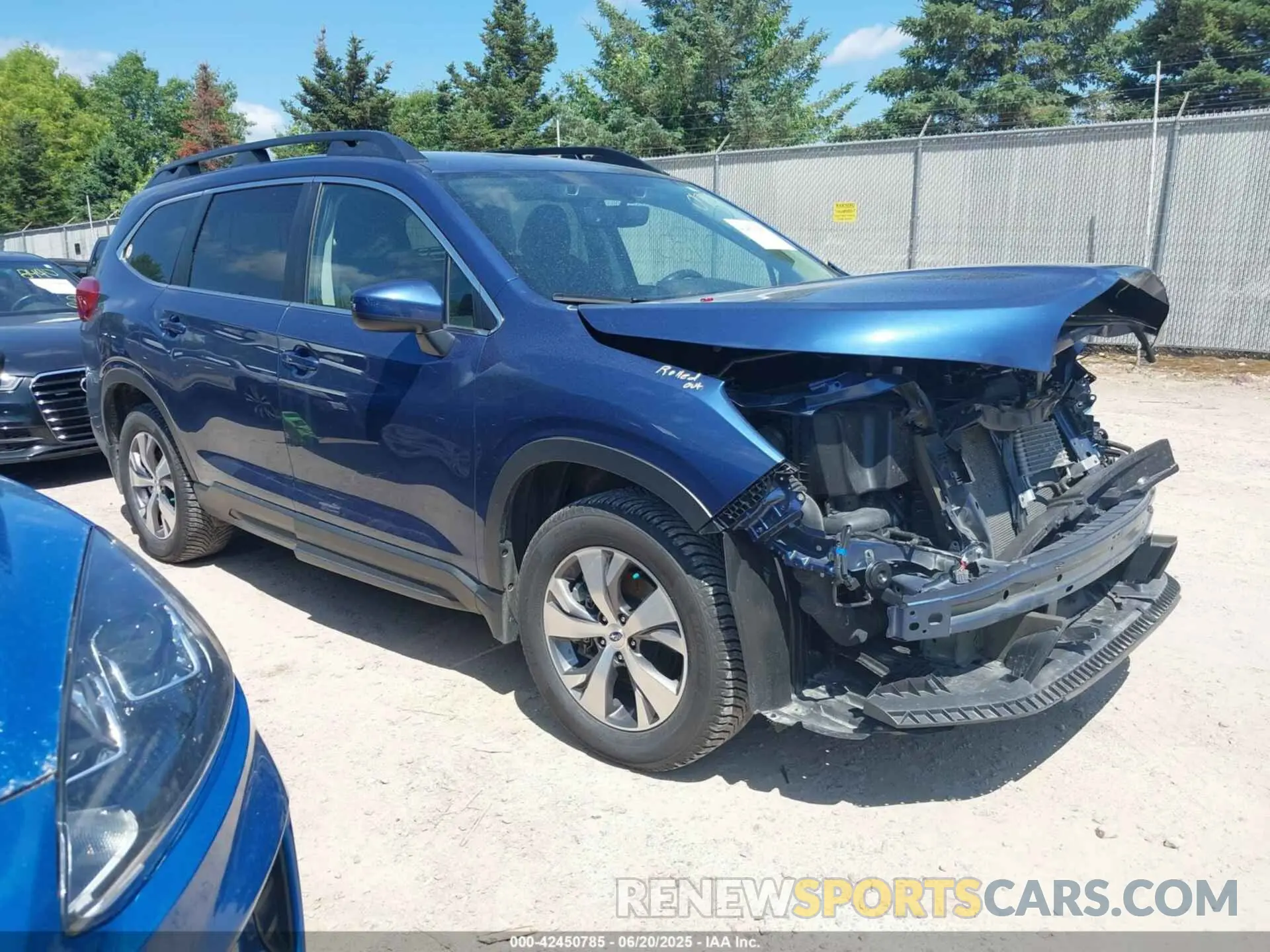 1 Photograph of a damaged car 4S4WMAFD6M3428461 SUBARU ASCENT 2021