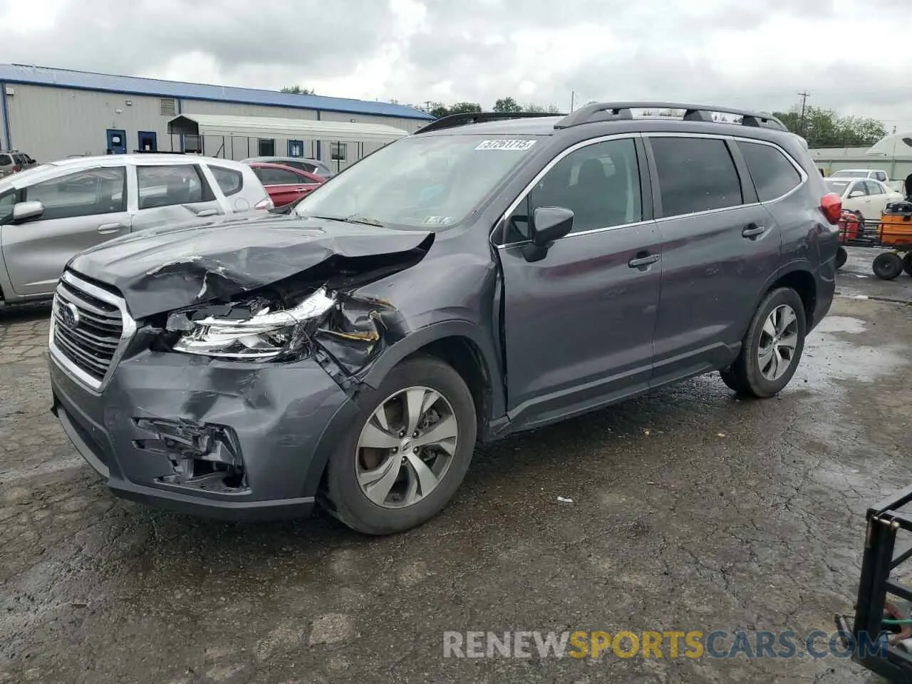 1 Photograph of a damaged car 4S4WMAFD8M3472655 SUBARU ASCENT 2021