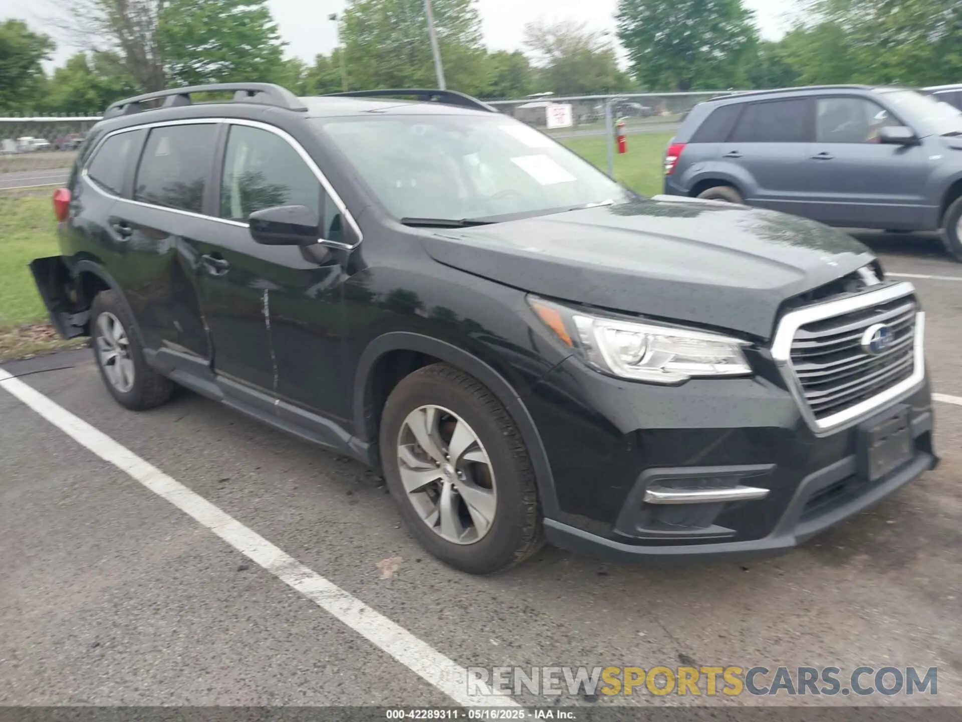 1 Photograph of a damaged car 4S4WMAFD9M3448624 SUBARU ASCENT 2021
