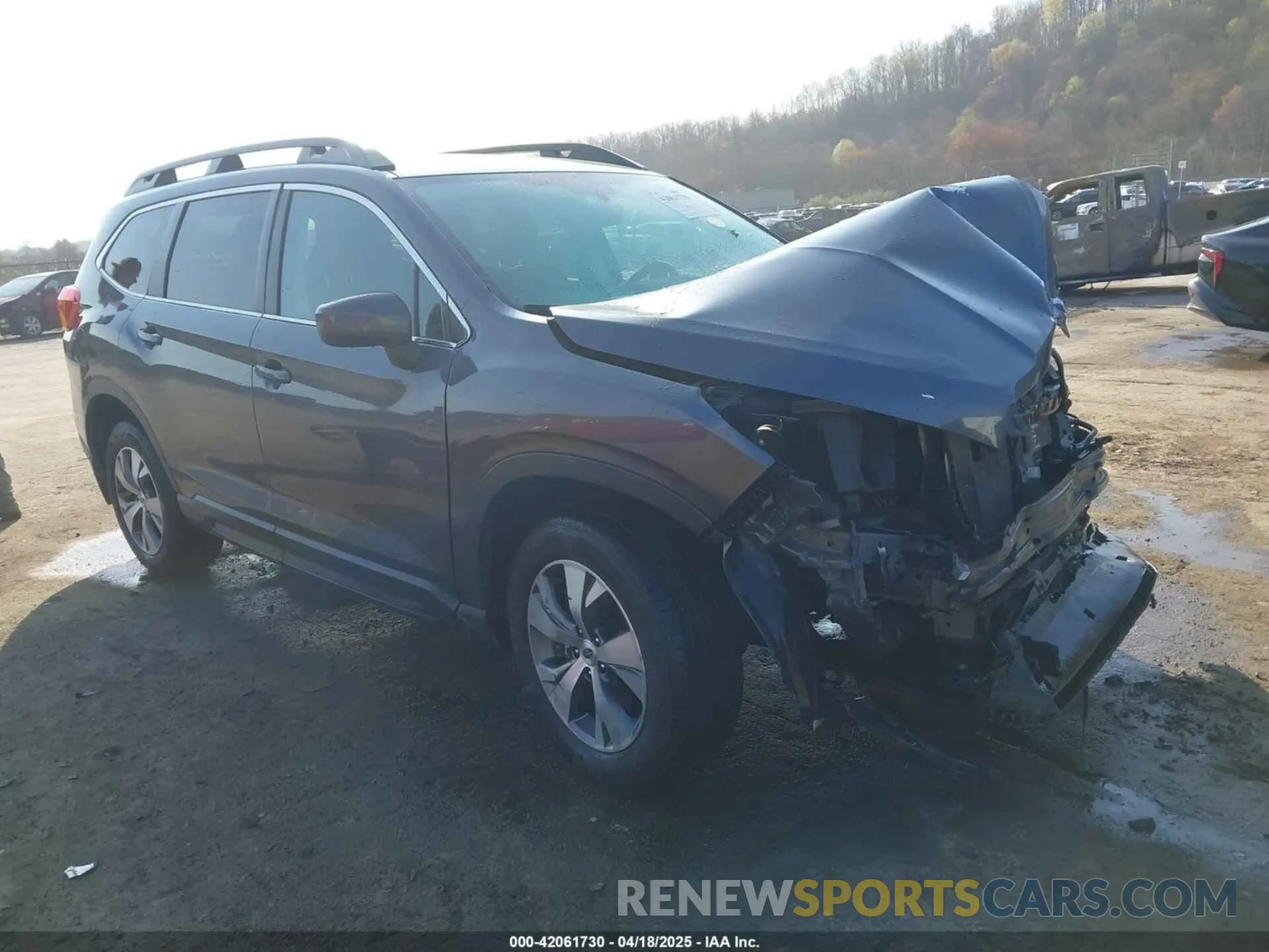 1 Photograph of a damaged car 4S4WMAFDXM3406737 SUBARU ASCENT 2021