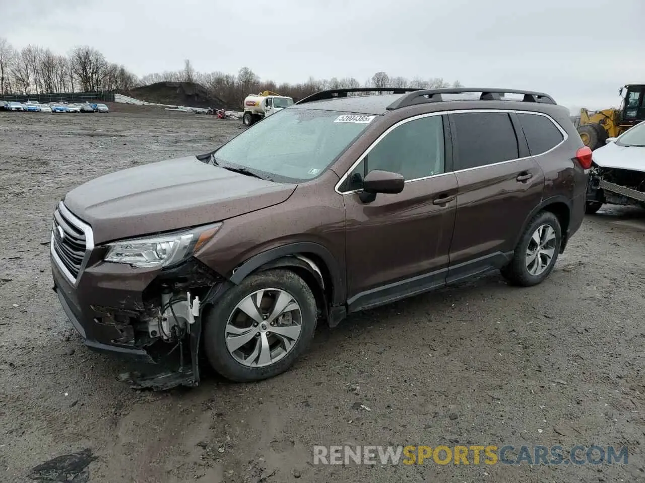 1 Photograph of a damaged car 4S4WMAFDXM3420637 SUBARU ASCENT 2021