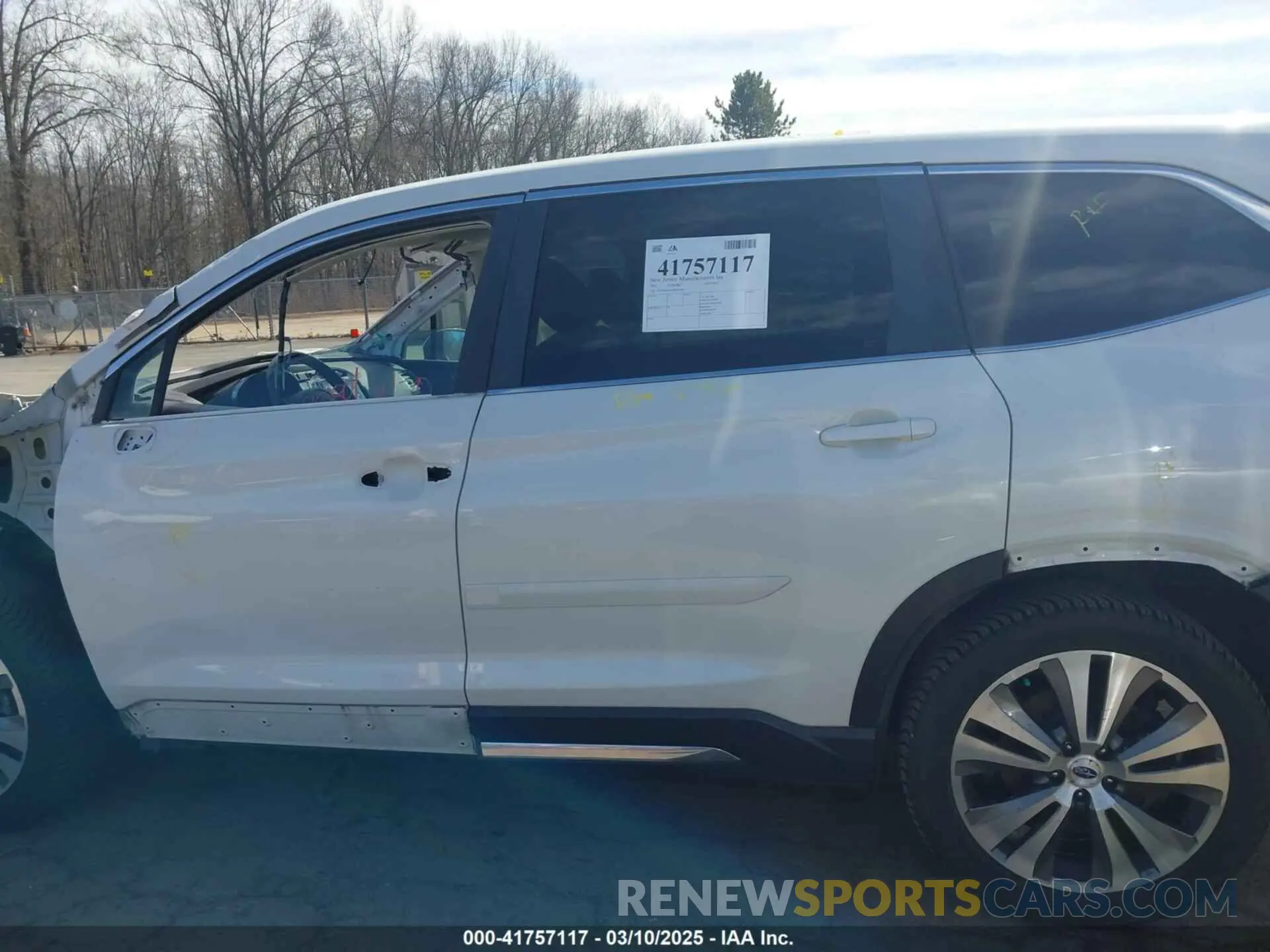 15 Photograph of a damaged car 4S4WMALD1M3403987 SUBARU ASCENT 2021
