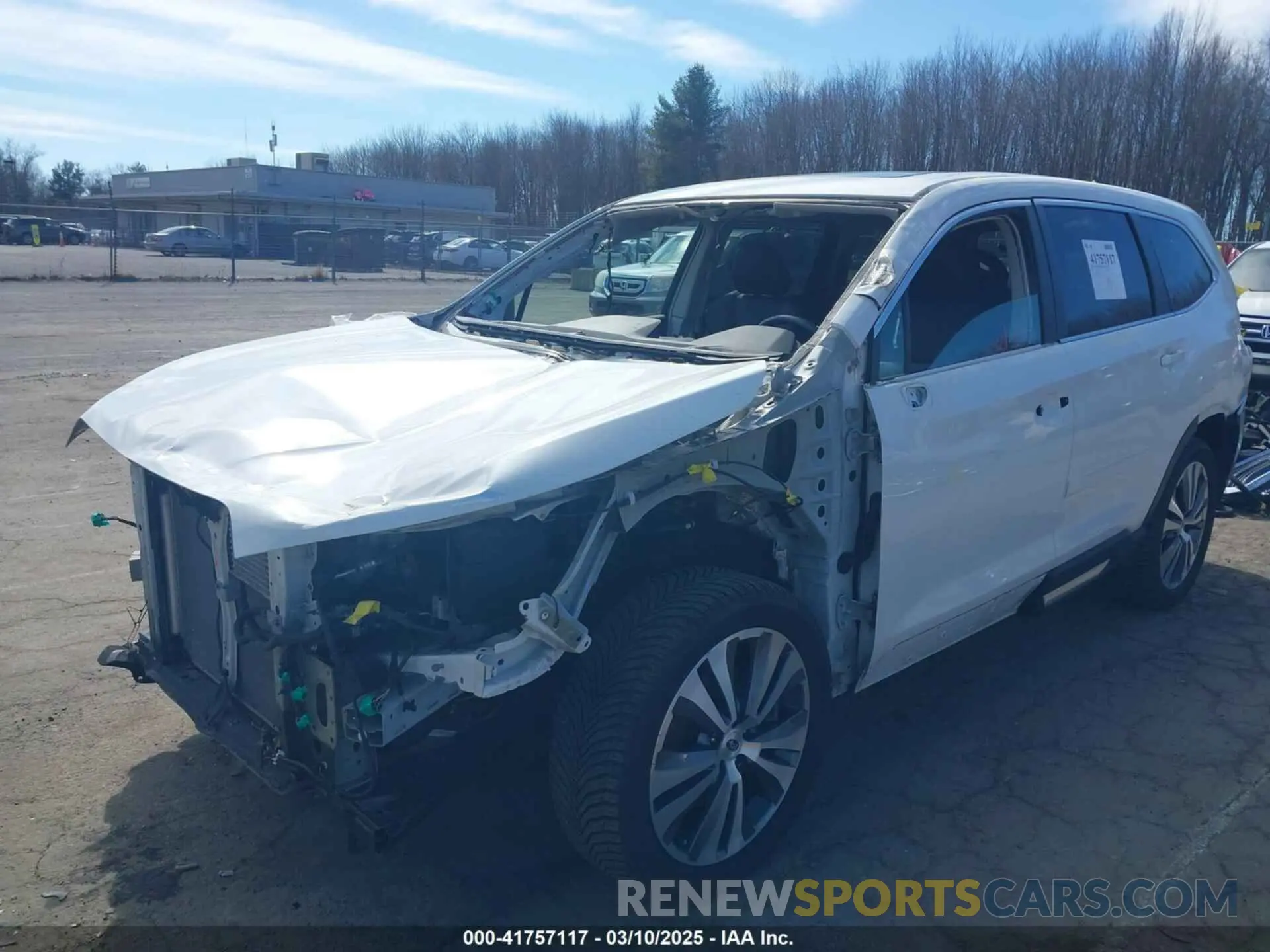 2 Photograph of a damaged car 4S4WMALD1M3403987 SUBARU ASCENT 2021