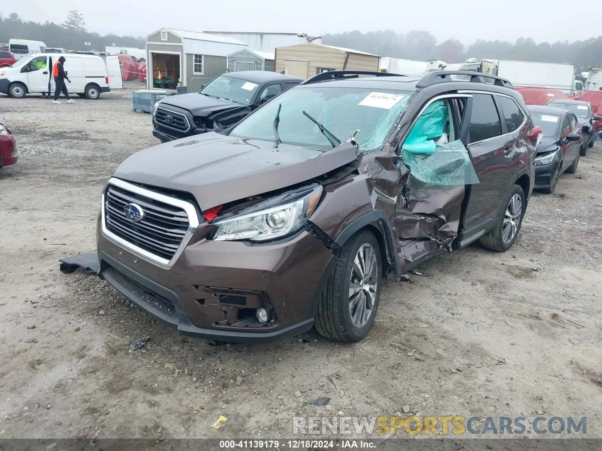 2 Photograph of a damaged car 4S4WMALD3M3405594 SUBARU ASCENT 2021