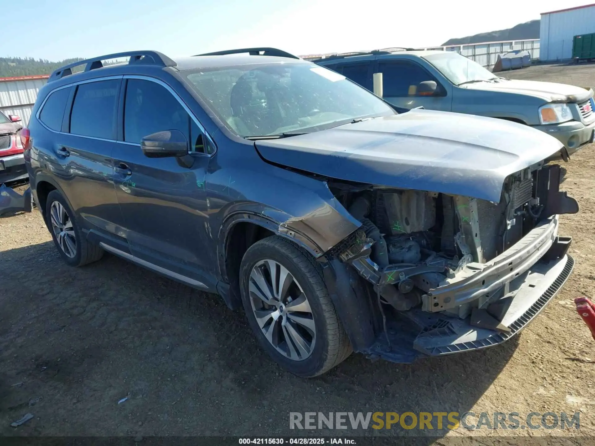 1 Photograph of a damaged car 4S4WMAMD0M3427518 SUBARU ASCENT 2021