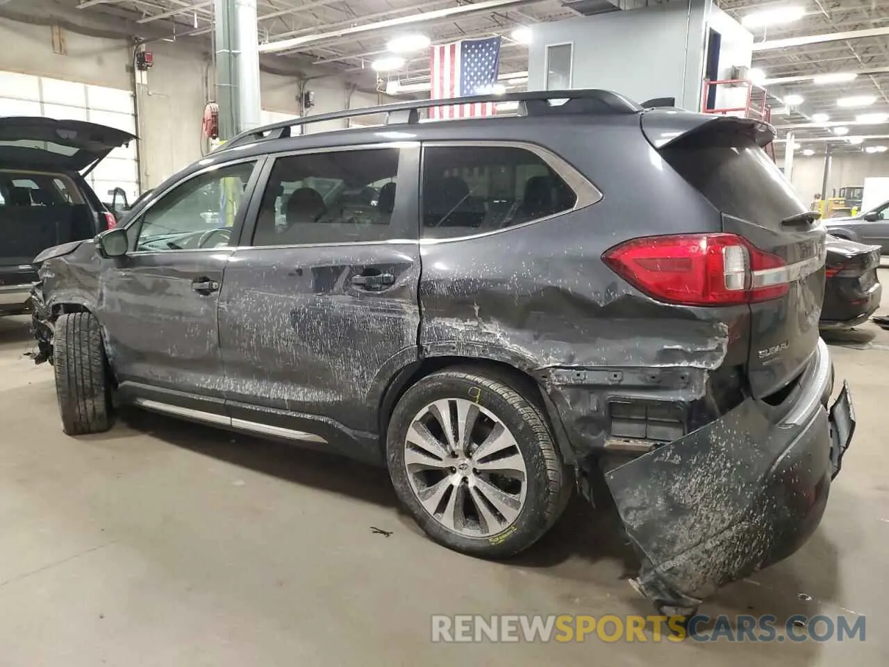 2 Photograph of a damaged car 4S4WMAMD5M3409208 SUBARU ASCENT 2021