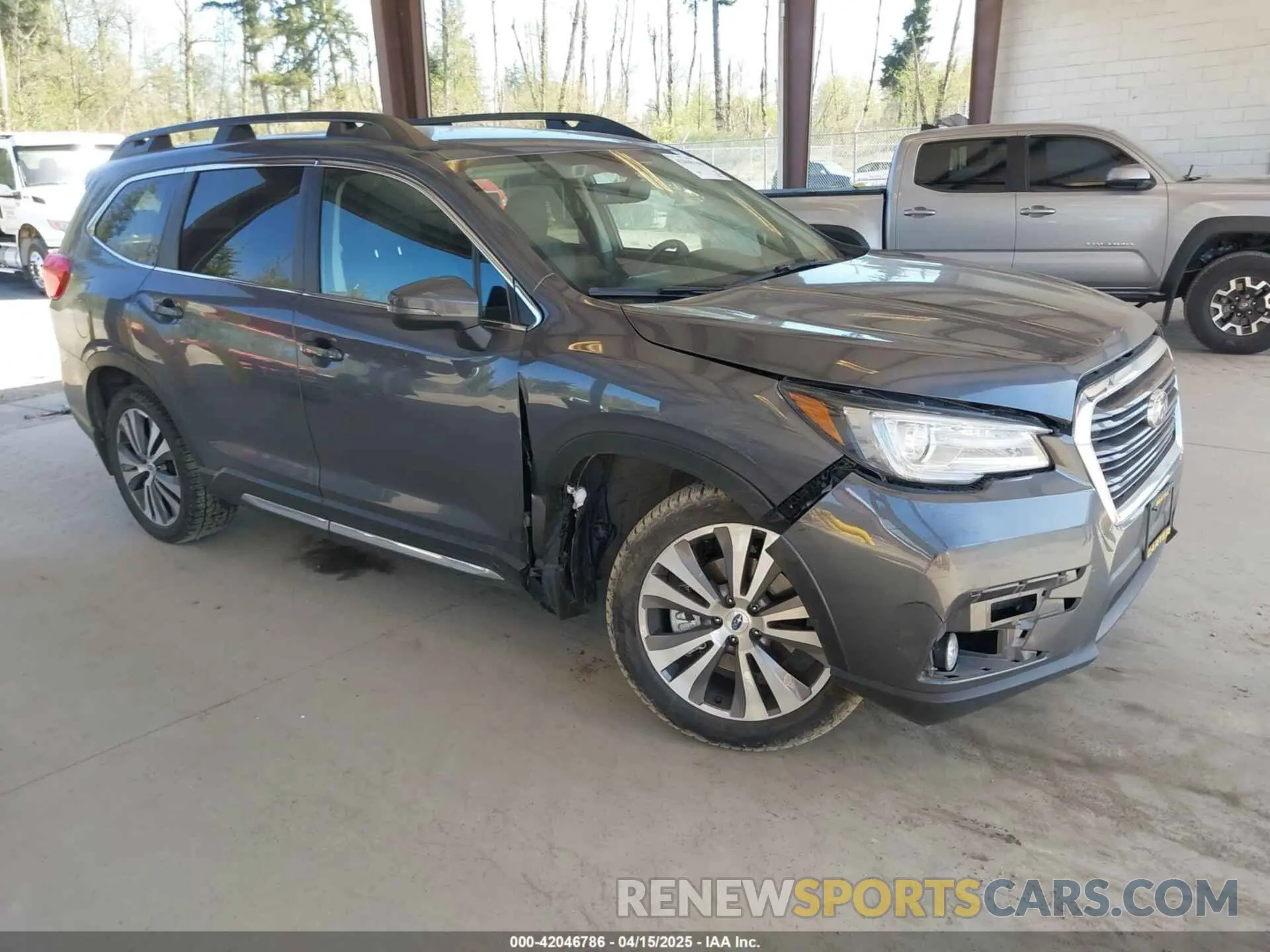 1 Photograph of a damaged car 4S4WMAMD7M3458832 SUBARU ASCENT 2021