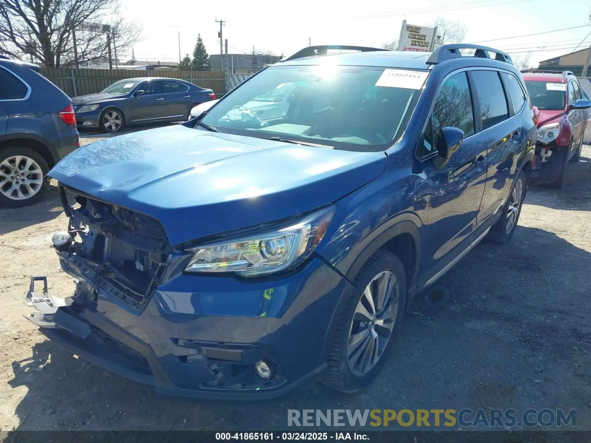 2 Photograph of a damaged car 4S4WMAPD0M3406311 SUBARU ASCENT 2021