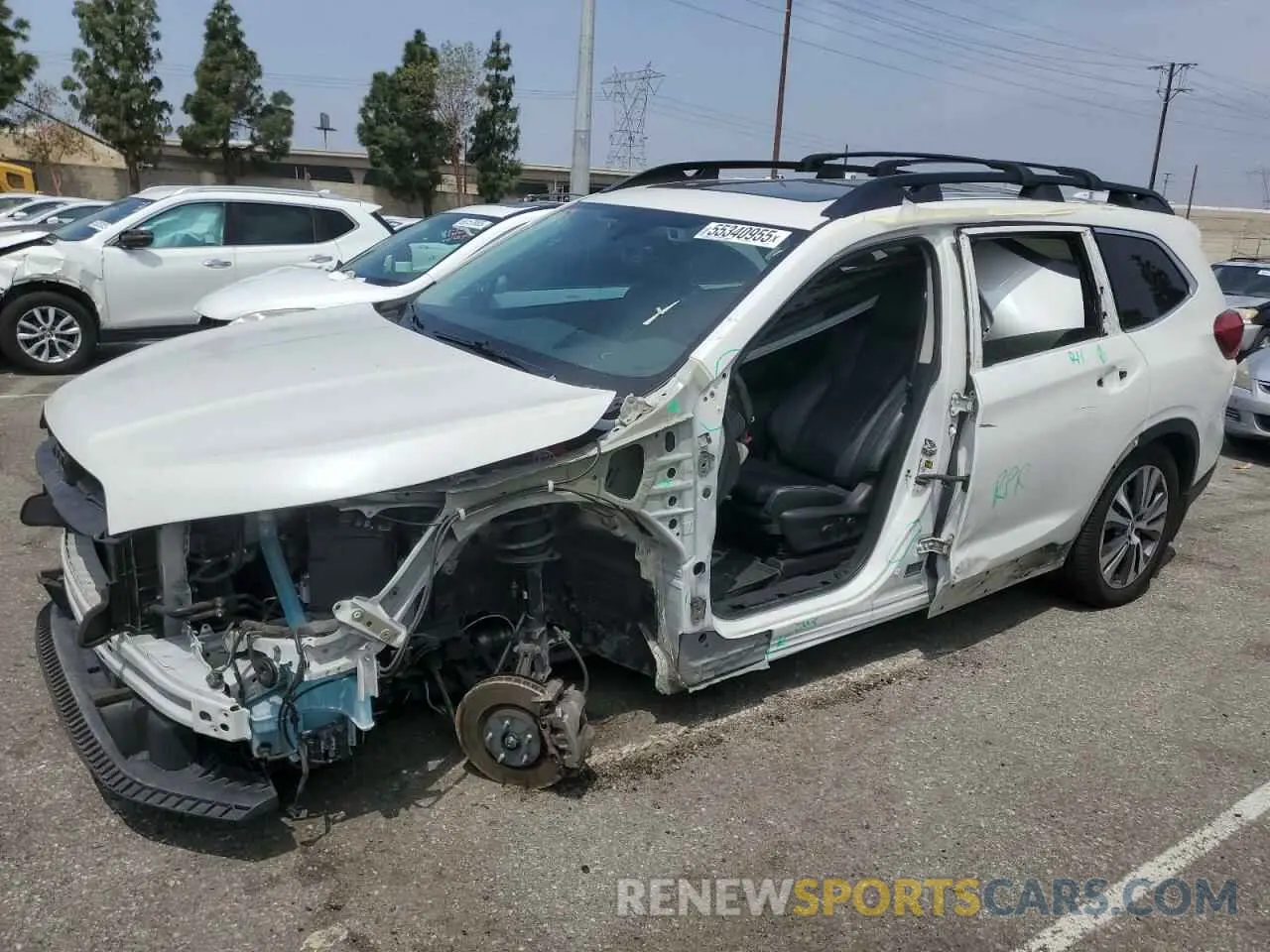 1 Photograph of a damaged car 4S4WMAPD2M3414510 SUBARU ASCENT 2021