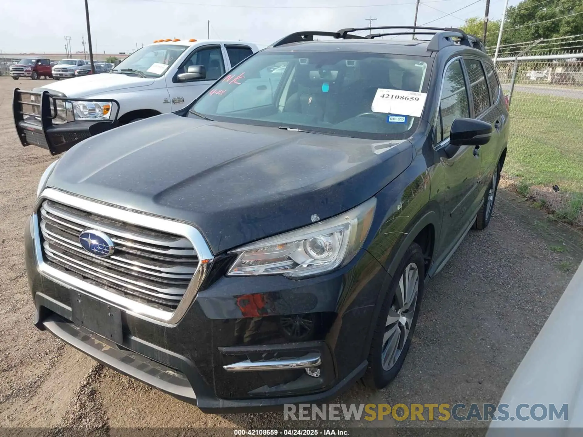 2 Photograph of a damaged car 4S4WMAPD2M3462248 SUBARU ASCENT 2021
