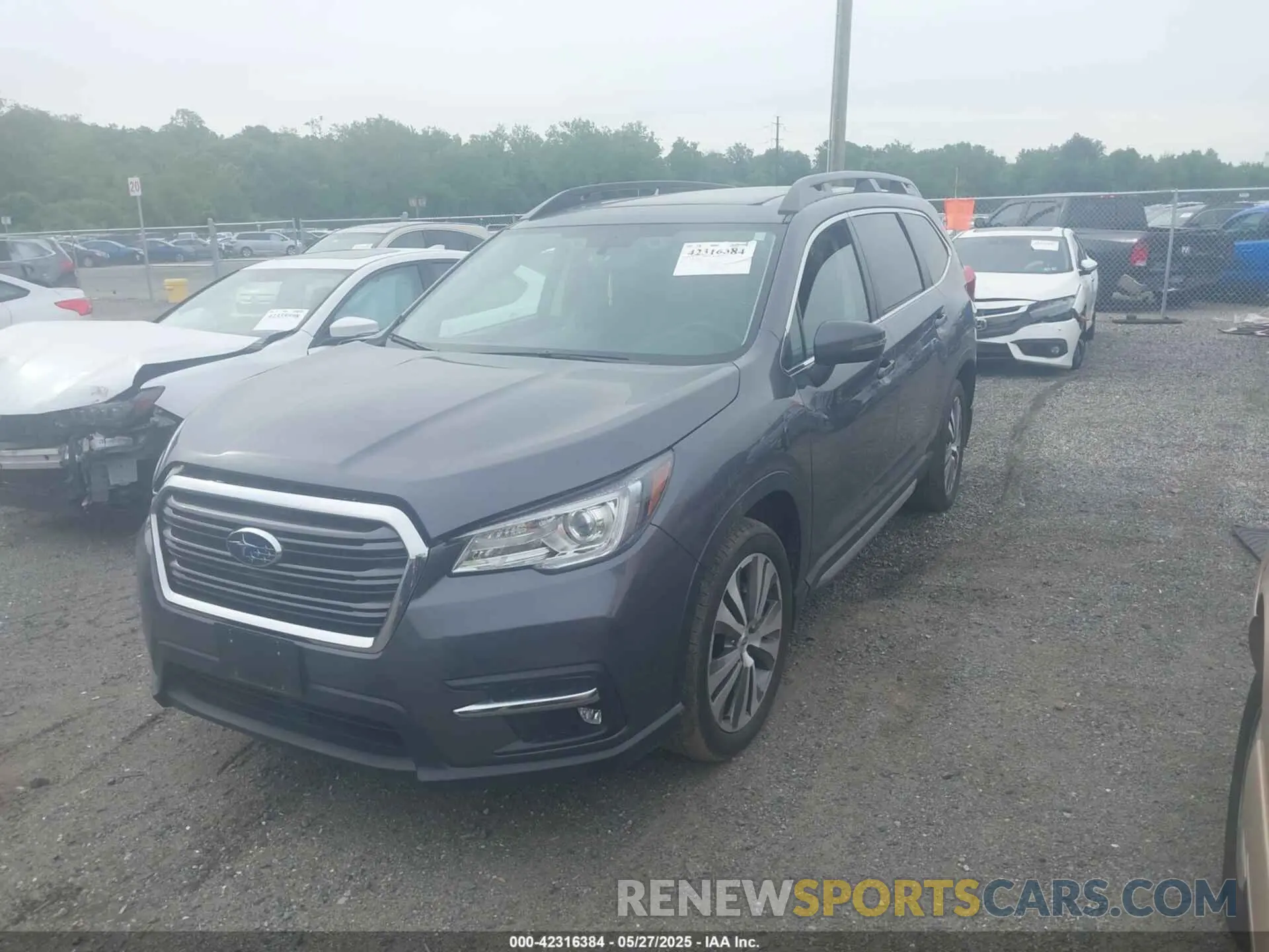 2 Photograph of a damaged car 4S4WMAPD3M3465966 SUBARU ASCENT 2021