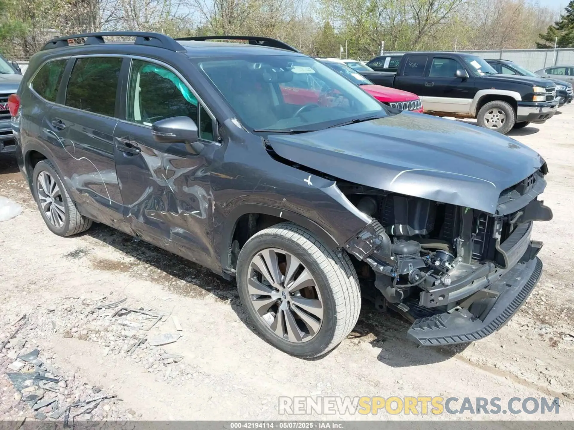 1 Photograph of a damaged car 4S4WMAPD4M3450764 SUBARU ASCENT 2021