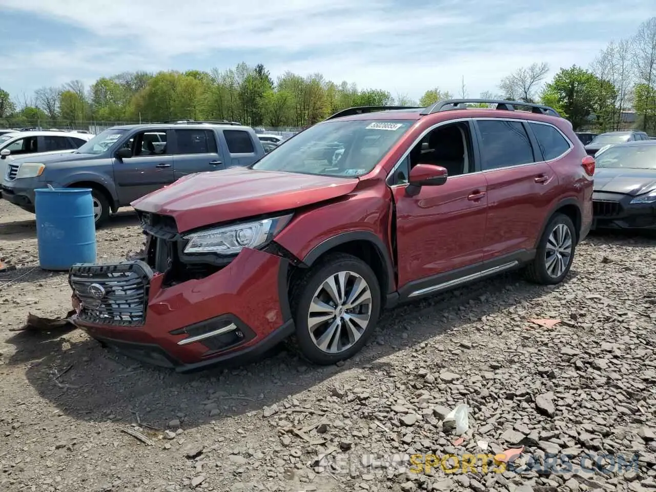 1 Photograph of a damaged car 4S4WMAPD5M3465399 SUBARU ASCENT 2021