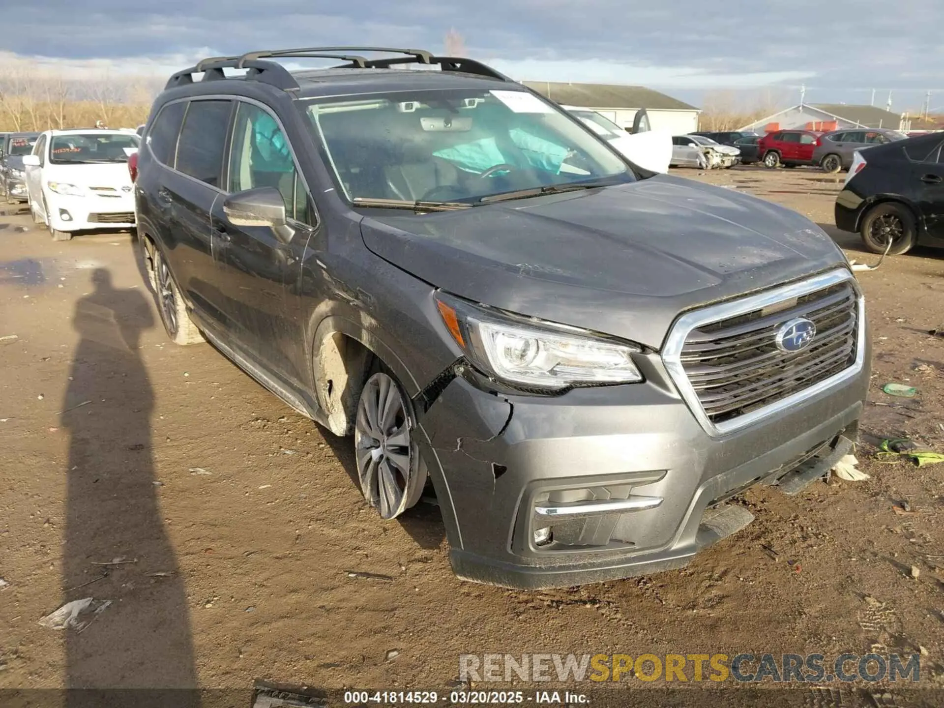 1 Photograph of a damaged car 4S4WMAPD6M3446134 SUBARU ASCENT 2021