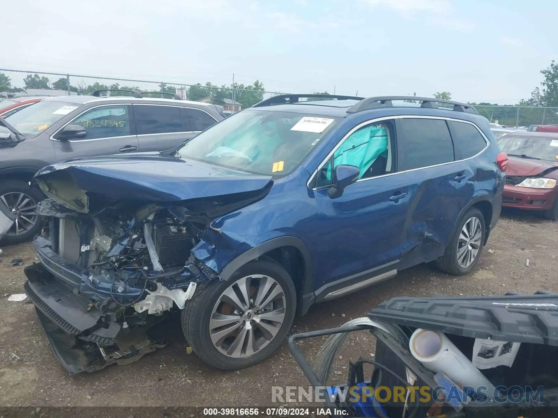 2 Photograph of a damaged car 4S4WMAPD8M3467180 SUBARU ASCENT 2021