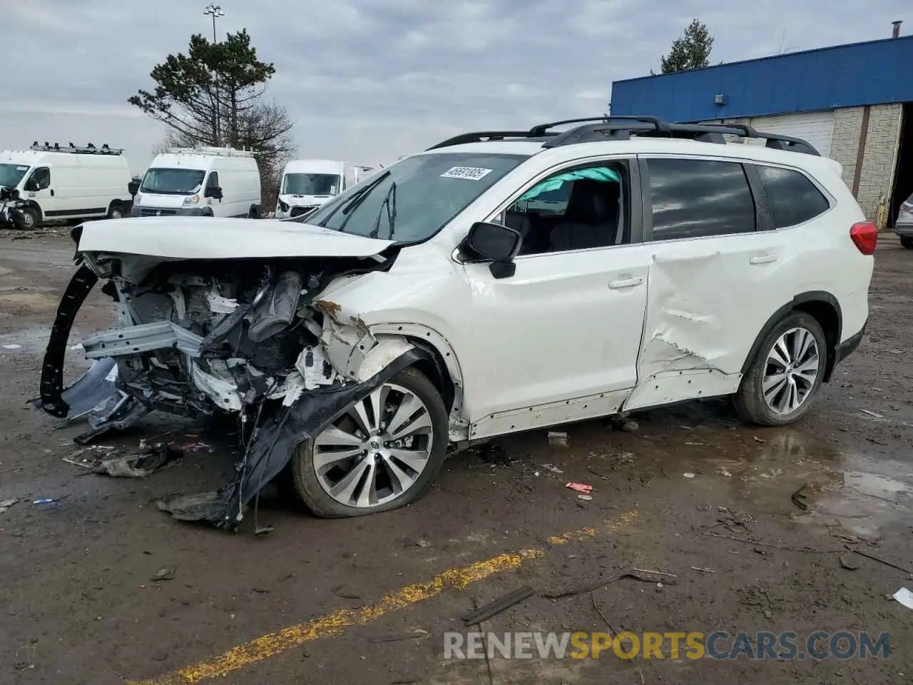 1 Photograph of a damaged car 4S4WMAPDXM3451059 SUBARU ASCENT 2021