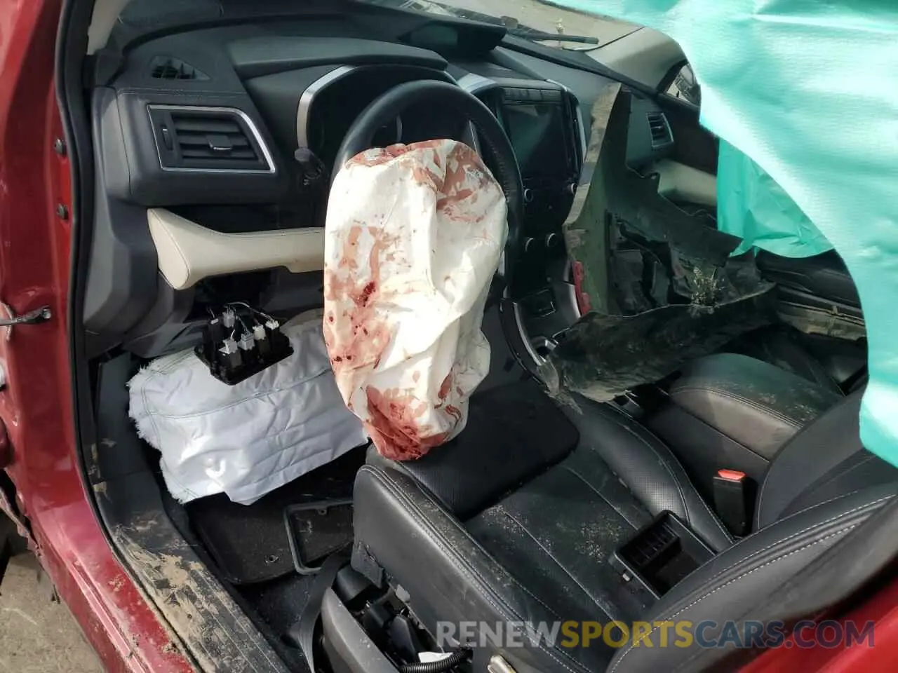 8 Photograph of a damaged car 4S4WMARD1M3461492 SUBARU ASCENT 2021