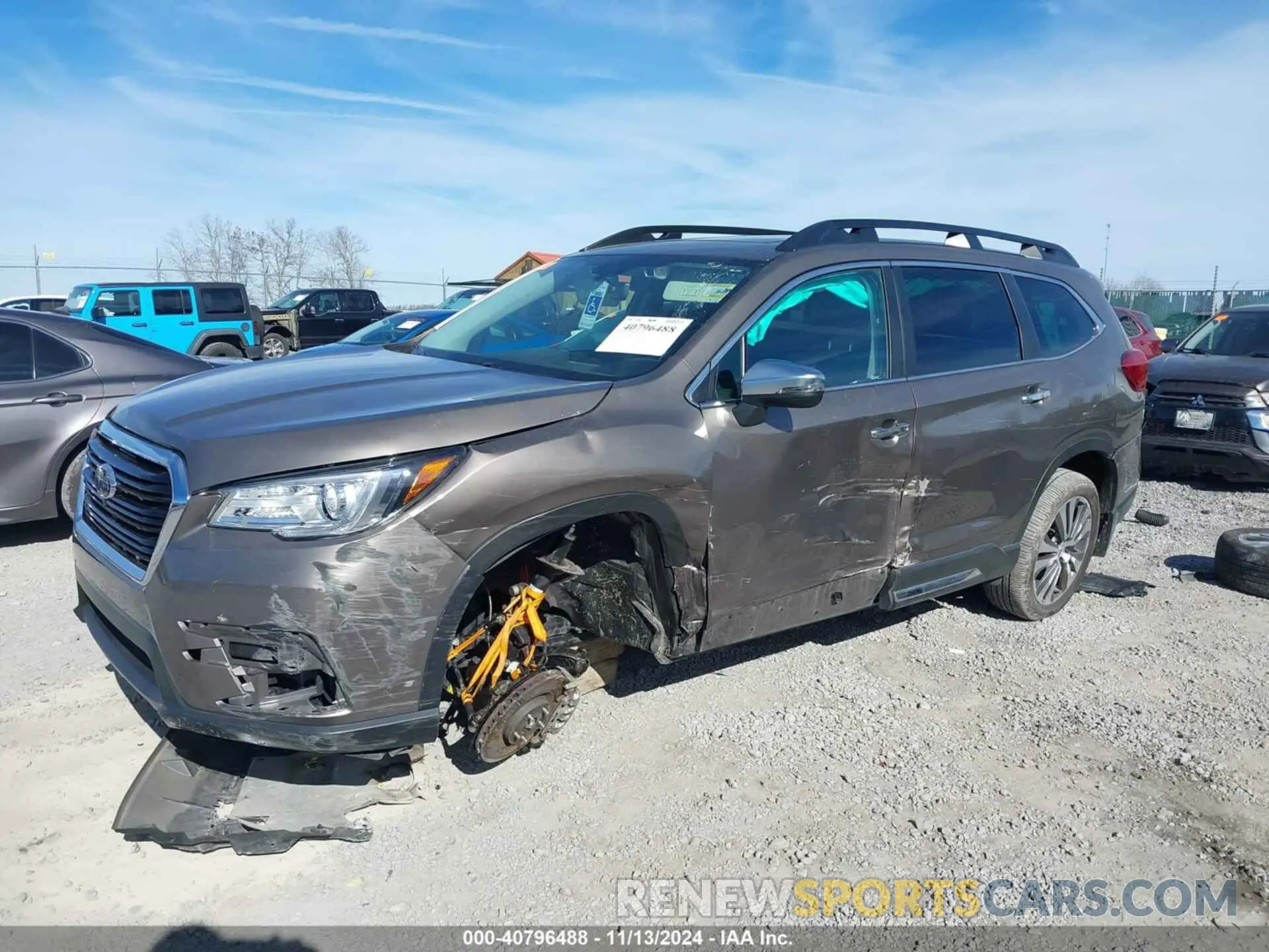 2 Photograph of a damaged car 4S4WMARD3M3427733 SUBARU ASCENT 2021