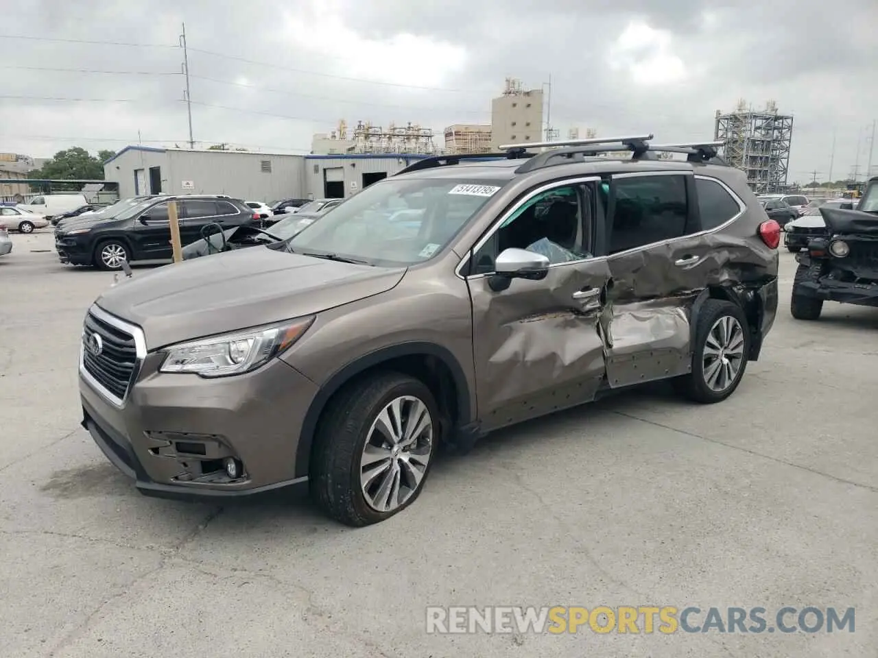 1 Photograph of a damaged car 4S4WMARD5M3450060 SUBARU ASCENT 2021