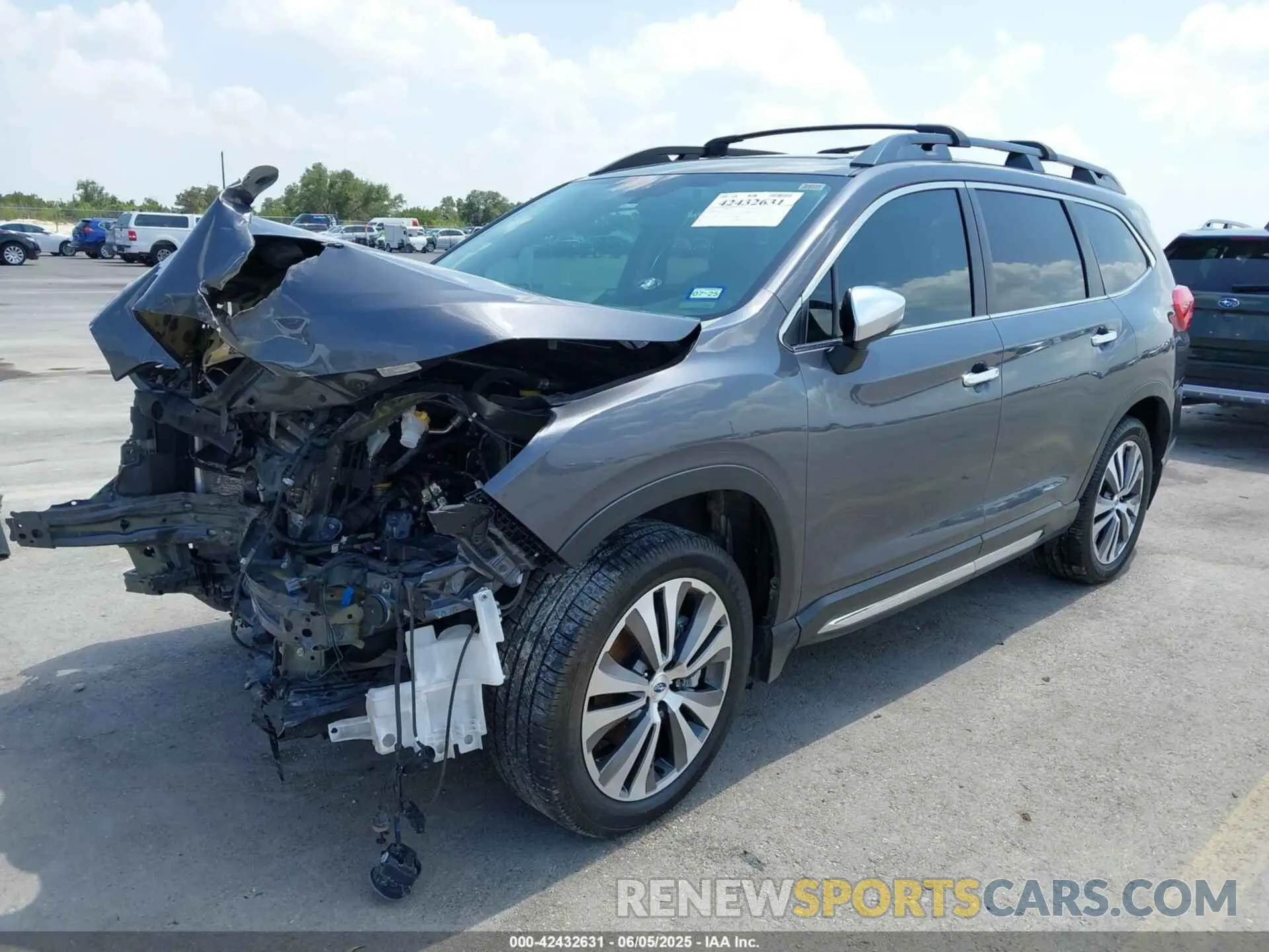 2 Photograph of a damaged car 4S4WMARD6M3462203 SUBARU ASCENT 2021