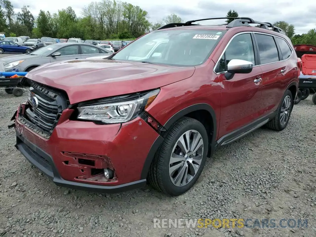 1 Photograph of a damaged car 4S4WMARD7M3450870 SUBARU ASCENT 2021
