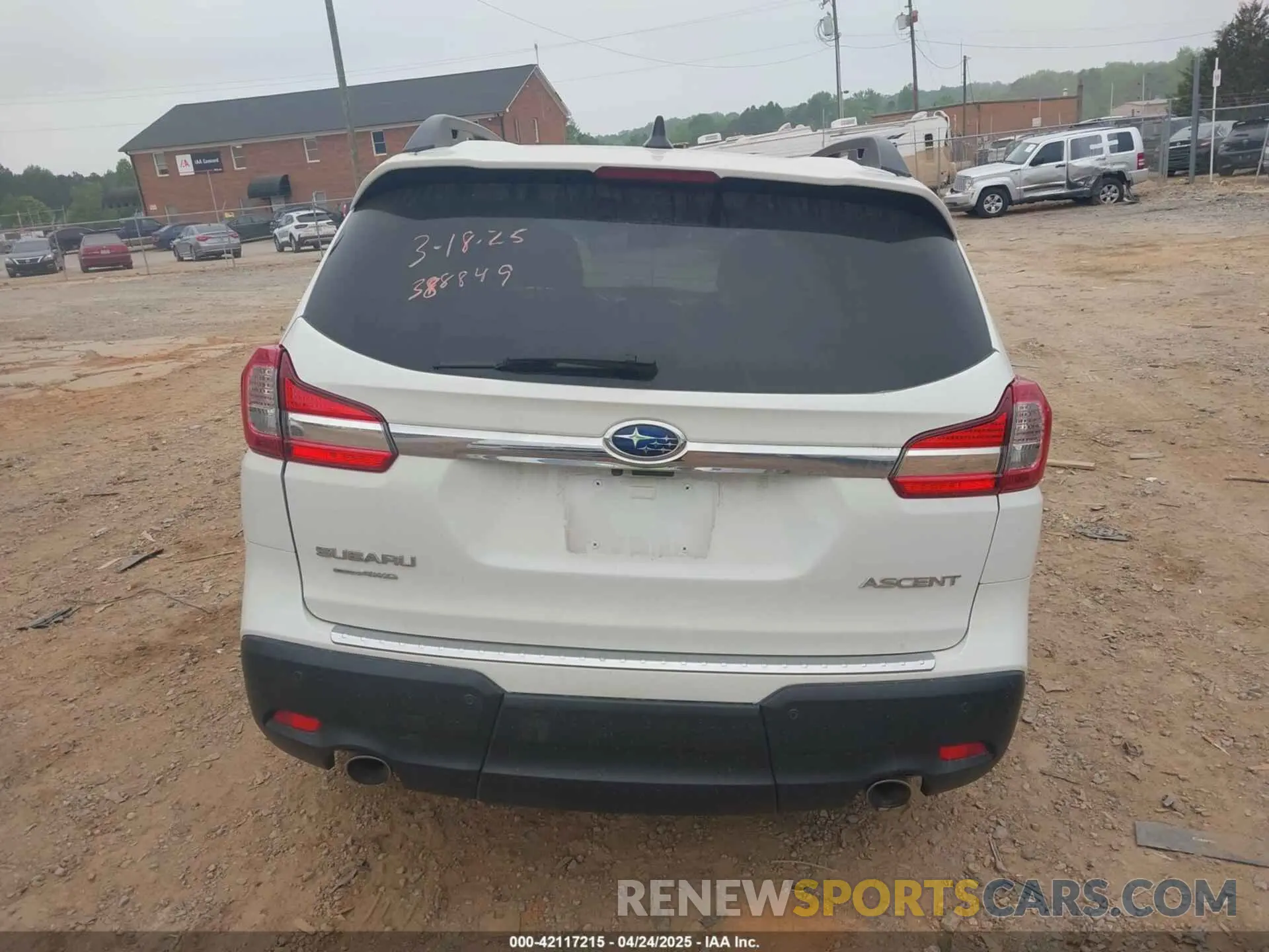 16 Photograph of a damaged car 4S4WMARD8M3415237 SUBARU ASCENT 2021