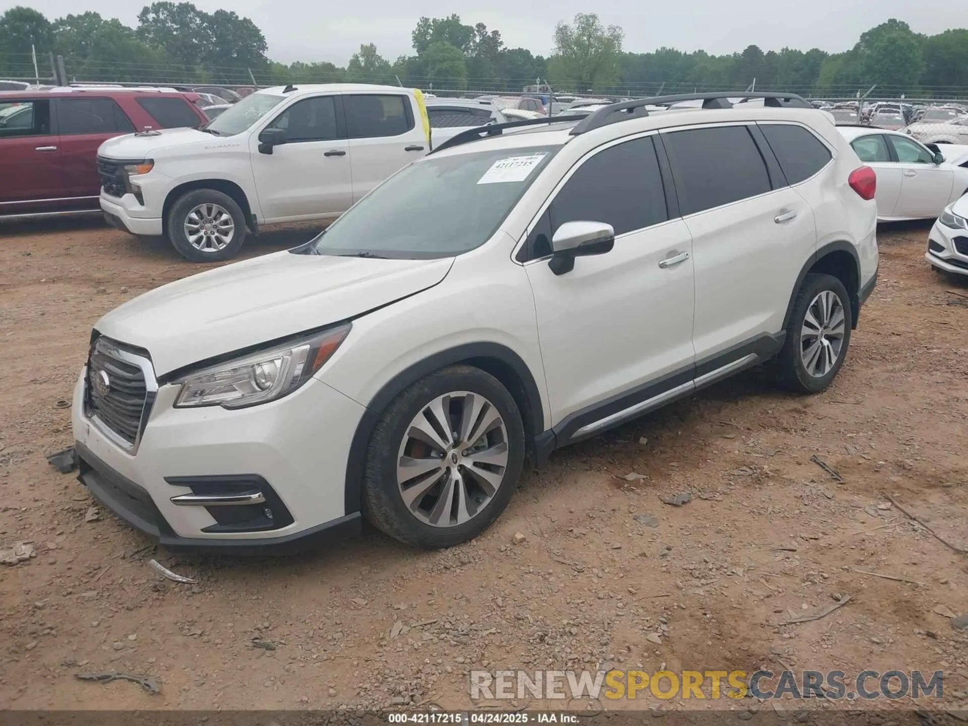2 Photograph of a damaged car 4S4WMARD8M3415237 SUBARU ASCENT 2021
